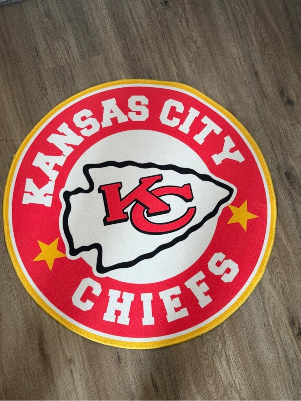 Kansas City Chiefs Rug Rug Carpet Home Decor 40x40 New